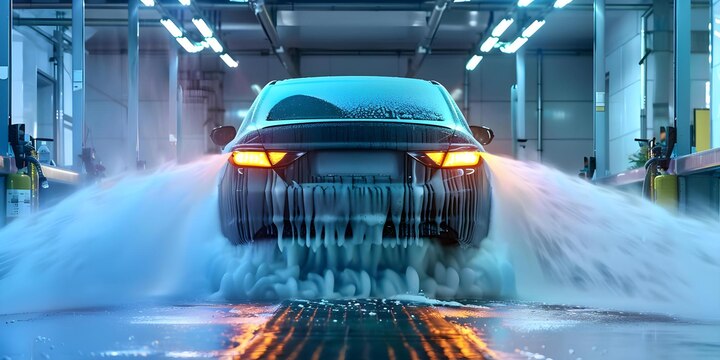 automatic touchless car wash